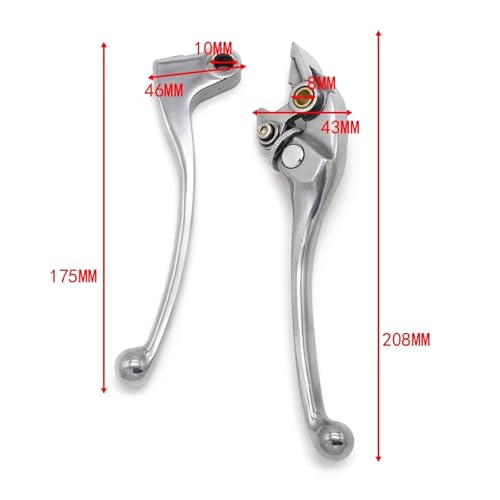 Levier d'embrayage moto gauche et droit pour NSR250 et CBR250