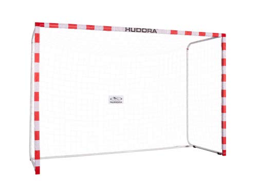 Foto von HUDORA Fußballtor Allround 300 - Standfestes Fußballtor für Kinder & Erwachsene - wetterfestes & stabiles Tor in den typischen Handballmaßen - Hochwertige Outdoor Torwand für Freizeit & Training