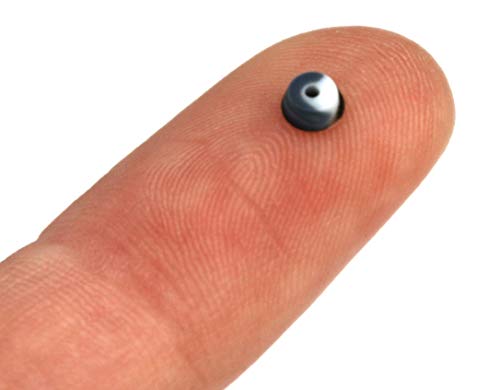 Teak Tuning Bubble Bushings Pro Duro Series in Black and White Swirl - Extra Loose (51A) - Custom Molded Fingerboard Tuning