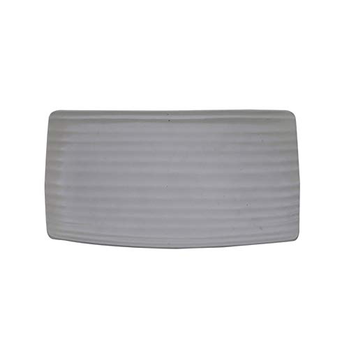 Artisan Pebble Rectangular Platters 36x20, Grey