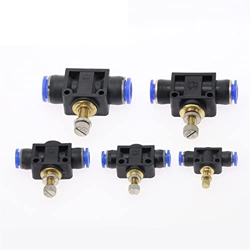 Ajuste de flujo de gas SA-8mm contra fugas y caídas de presión de aire 5