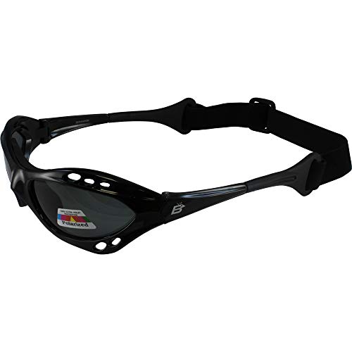 Birdz Eyewear Seahawk Sunglasses (Black Frame/Smoke Lens)