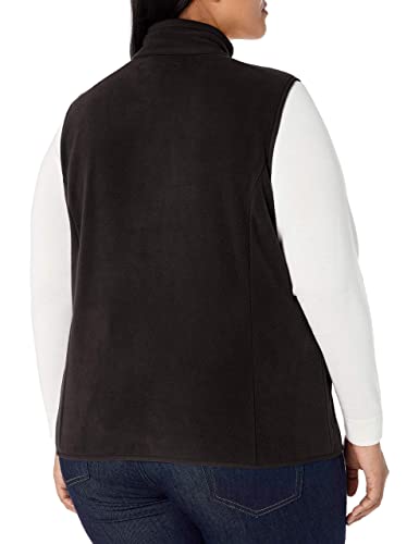 Amazon Essentials Women's Classic-Fit Sleeveless Polar Soft Fleece Vest (Available In Plus Size), Black, 3X #TOP5