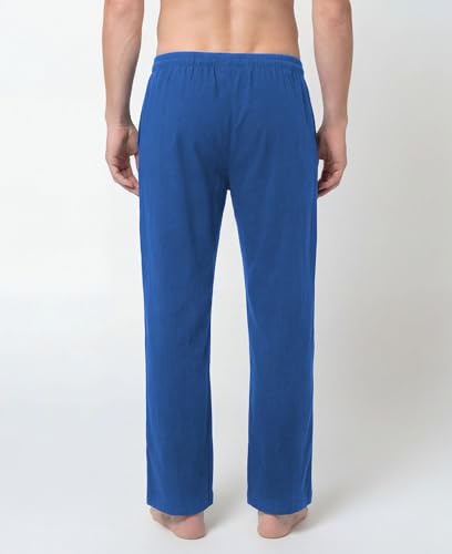 Image of Andrew Scott Men's Cotton Lounge Pants | Sleep Pajama Bottoms| Multi Packs | Drawstring & Pockets