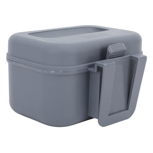 Asixxsix Live Bait Cooler Box, Fishing Bait Station Bait Holder, Waterproof, Dustproof, Heat Resistant, and Wearproof Fishing Lure Box for Shrimps, Fishing Lure Maggot (M)