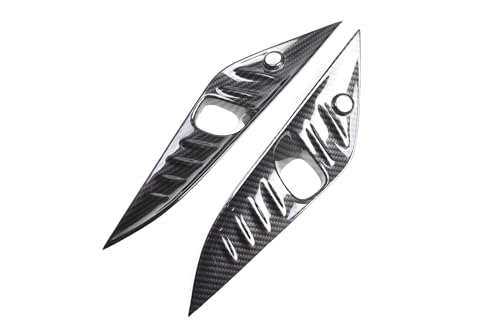 SecondStage トヨタ アルファード40系 フォグランプガーニッシュ デジタルカーボン調 T787DCB