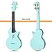Enya Concert Ukulele Nova U 23’’ Carbon Fiber Travel Ukulele with Beginner Kit & enya Magnetic Strap & Enya Smart Automatic Guitar Tuner