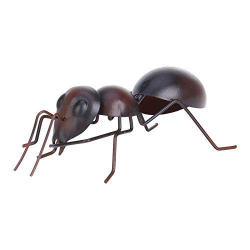 Tooarts Metal Yard Art Ant Garden Decor Indoor Outdoor Insect Tree Porch Patio Sculpture