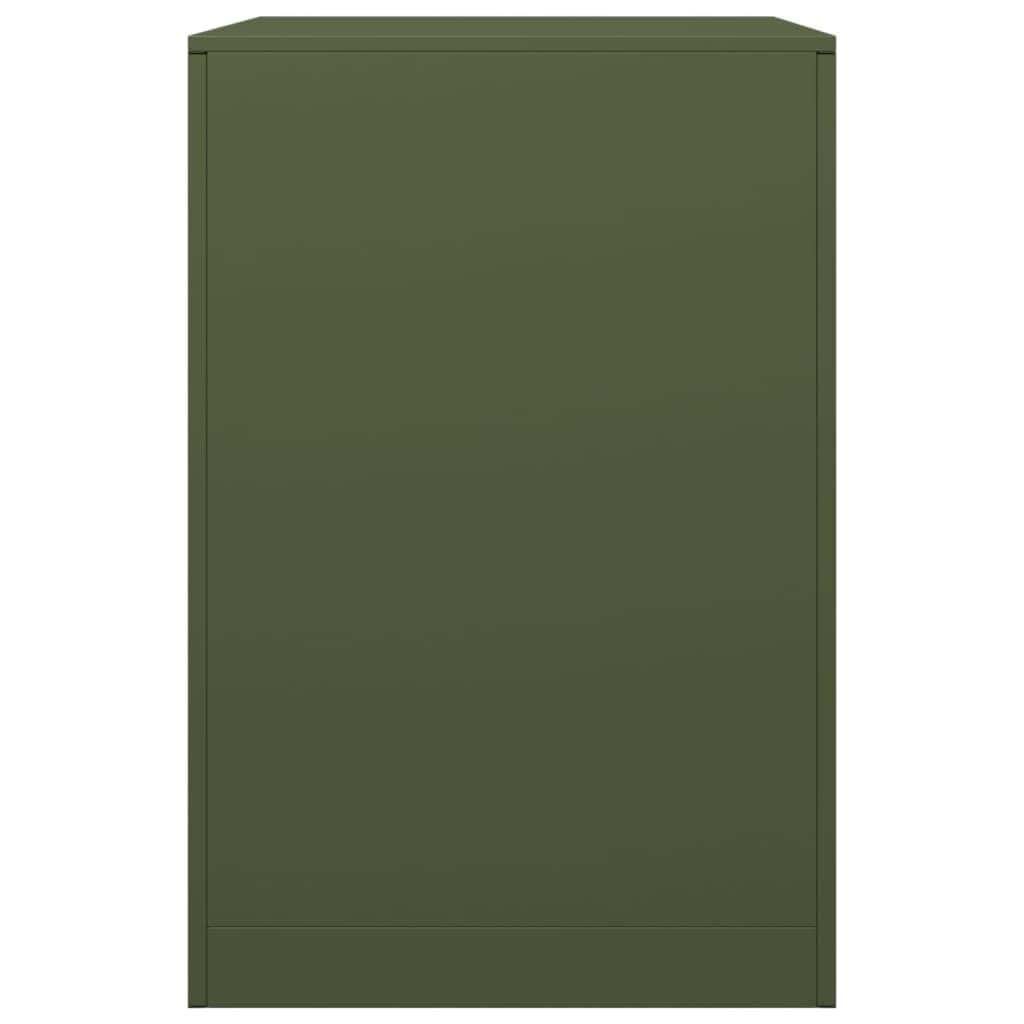 Homgoday Leñero de Acero Verde 60x40x60 cm, Soporte para leña, Almacenamiento de Troncos, Estante para leñas, Soportes para leña