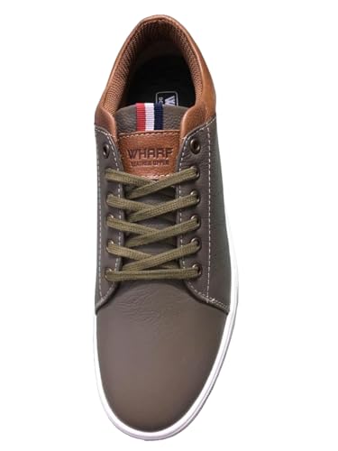 Image of WHARF Genuine Leather Sneaker Men's