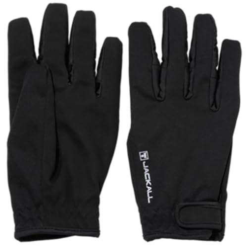 �W���b�J��(JACKALL) �E�H�[�^�[�v���[�t �O���[�u (WATER PRROF GLOVE) �u���b�N M�T�C�Y GL-A002