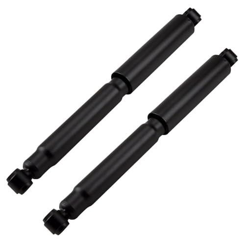 Image of Detroit Axle - RWD Rear 4pc Shock Absorbers Kit for 00-04 Nissan Frontier, 2 Sway Bars 2 Shock Absorbers 2000 2001 2002 2003 2004 [Extended Cab Pickup, without Desert Runner Package] Replacement