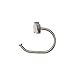 Alno A8966-SN Euro Single Post Toilet Tissue Holder