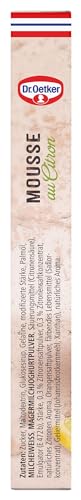 Dr. Oetker Mousse au Citron 8er Pack, 8 x 93 g Cremepulver für luftig-lockere Zitronen-Dessert-Mousse für extra frischen Dessert-Genuss