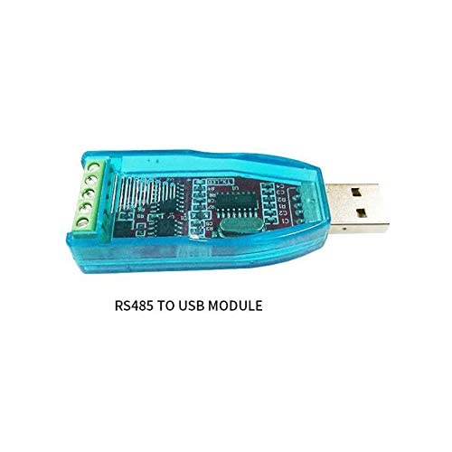 Taidacent K Type Thermocouple Module MODBUS RS485 MAX6675 Temperature Sensor Acquisition Temperature Collector Module MODBUS Communication (RS485 to USB Module)