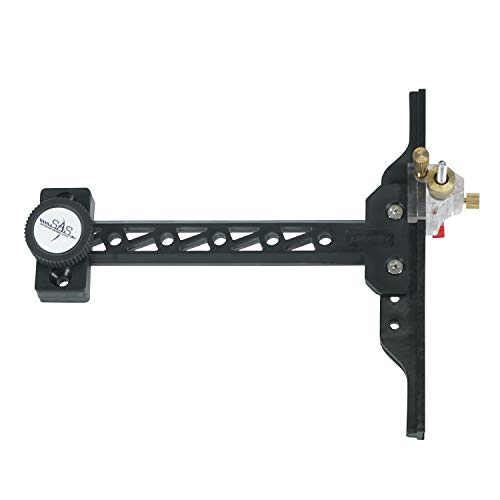 Archery Recurve Bow Target Sight T Shape Adjustable With Ring Pin With Dot Detachable For Takedown Competition Olympic Style Hunting Practice Range #TOP2