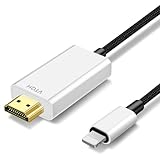 【2026新版 MFi認証品】iPhone HDMI 変換ケーブル 1M ライトニング HDMI変換ケーブル iphone テレビに映す ケーブル 1080PフルHD TV大画面 設定不要 遅延なし 音声同期 i-phone tv 変換ケーブ ル phone avアダプタ Phone/iPad/ I0S 19、18、17、16、15、14対応 説明書付属-ホワイト