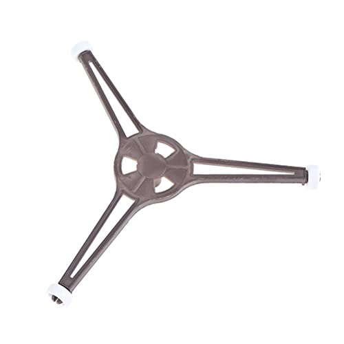 Plateau en Forme de Triangle de Four à Micro-Ondes -Supports triangulaires universels pour Four à Micro-Ondes-Plaque tournant de Verre Plat pour pièces à Micro-Ondes de 24,5 cm Cover