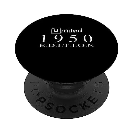 Edición limitada 1950 Cumpleaños 1950 Vintage 1950 PopSockets PopGrip Intercambiable