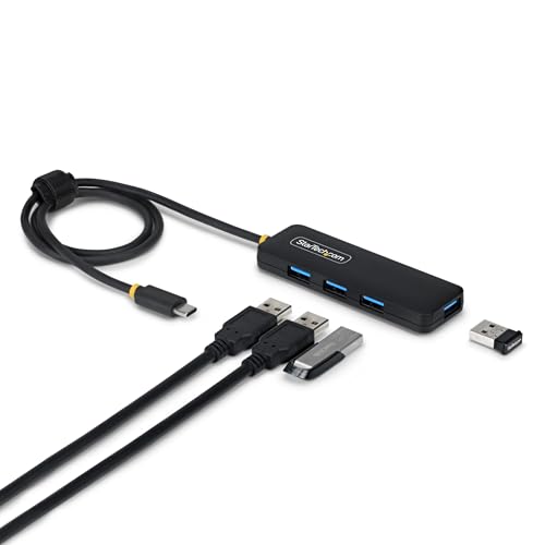 StarTech Hub USB-C 4 Ports 5Gbps, 4x USB-A, Câble 60cm (H5C4A-USB-HUB-2)