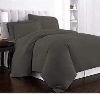 100% Egyptian Cotton 400 Thread Count Extra Deep 16'' (40cms) Fitted Bed Sheet, By Viceroybedding (Super King, Slate Grey)