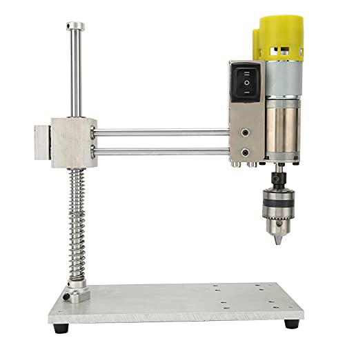 Máquina Roscadora, Herramienta de Roscado Eléctrico de Roscado Vertical AC 110‑240V B12 Mandril para Procesamiento de Roscas para Trabajo de Agujeros de Sujeción(#1)