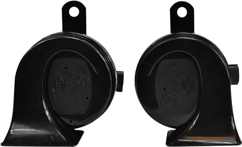 Hella 011225921 Horn Kit Bx Blk Trumpet 12V Ford