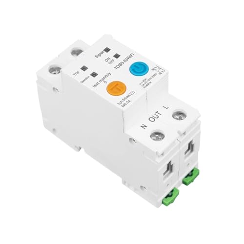 Disyuntor ewelink 63A para domótica residencial con monitor de Kwh y control a distancia 2P