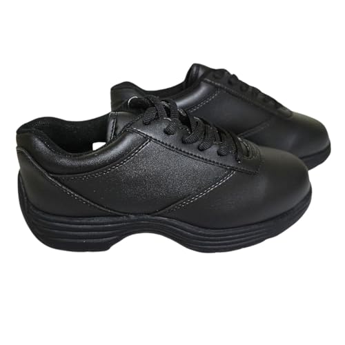 DINKLES Edge Men's Marching Band Shoes, Comfortable, Medium Width, Black2