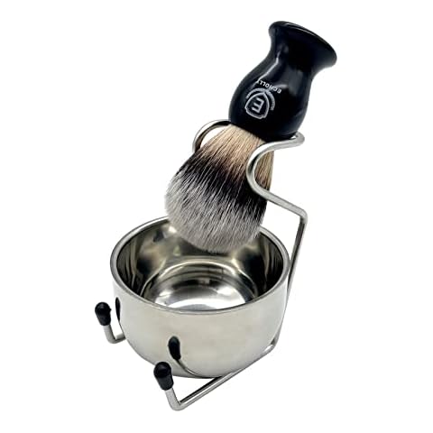 Echolly 3pcs Premium Shaving Brush Set Cover