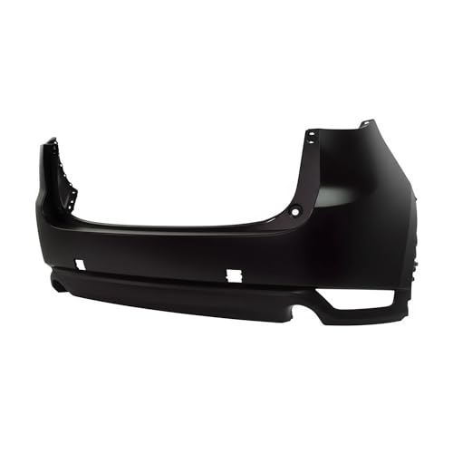Image of Compatible with Mazda CX-5 2017-2021 Rear Bumper Cover | Primed, Without Parking Sensor Holes, Ready to Paint, OEM KBYA5022XBB, MA1100226