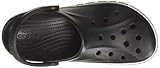 Crocs Unisex Adult Bayaband Black/White Sandal-6 Men/ 7 UK Women (M7W9) (205089-066)