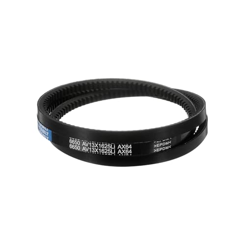 Image of AX64 Belt, Raw Edge Cogged Industrial Rubber EPDM V-Belt, Pack of 1