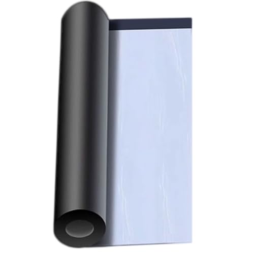 Cinta de Butilo, Tela Asfaltica Autoadhesiva, Cinta Bituminosa, Cinta Selladora Impermeable, Cinta Adhesiva Impermeable para Tejados para Goteras en Techos, Grietas Superficiales(0.5x5m)