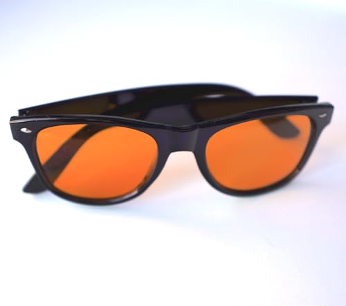 Generic Modern Reefer Coral Viewing Glasses, Black