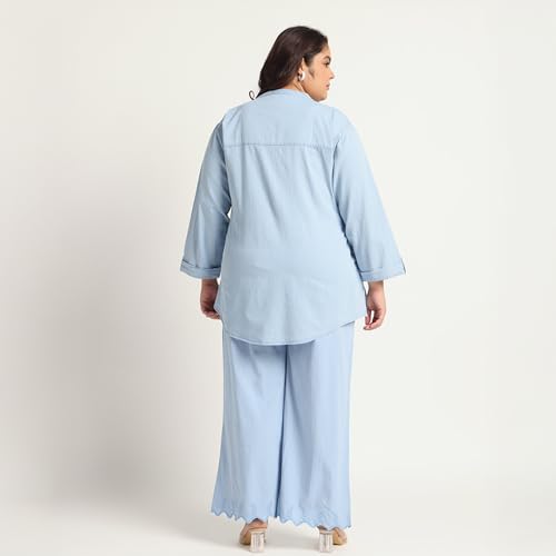 Image of Women's Co-Ord Set Relaxed Fit for Women | Two Piece Suit Top & Pant| Full Sleeve Cord Dress for Women | Casual Wear Co-ord Set for Women