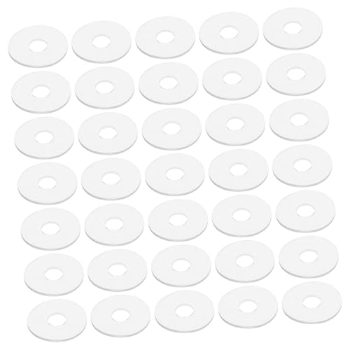 NOLITOY 50pièces Joint Étanchéité Pour Poignées De Douche Rondelles Plates Vinyle Pour Réparation Des Joints Plats Jeu De Rondelles Rondes