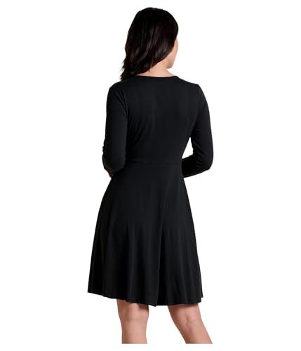 freesia long sleeve wrap dress reviews Freesia Long Sleeve Wrap Dress Chive Sketch Print / XL
