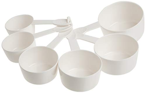 Set de 6 vasos medidores Prepworks Progressive blancos miniatura 2