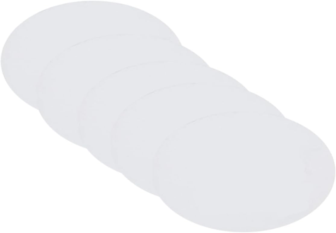 TIDTALEO 5 Pcs Oval Art Canvas Boards for DIY Painting and Drawing, Cotton and Paper Board Material, Suitable for Media, Stable Oval Shape Panels for Hobbyists and Students