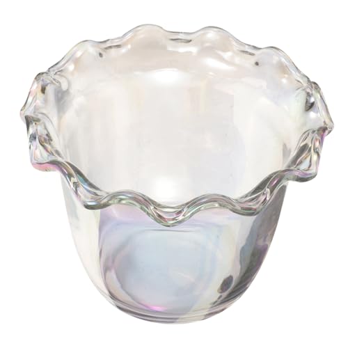 OSOLADY Glass Salad Bowls Yogurt Cups Dessert Bowl Glass Salad Bowl