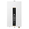 Tankless Water Heater Propane,Instant Hot Propane Gas Water Heater,Indoor 3.18 GPM,Constant Propane Water Heater with Fahrenheit Digital Display,Multi-Protection (White)