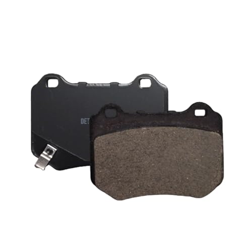 Image of Detroit Axle - Rear Brake Pads for 2018-2021 Subaru WRX STI, 2019 2020 | Ceramic Brake Pads with Hardware Replacement