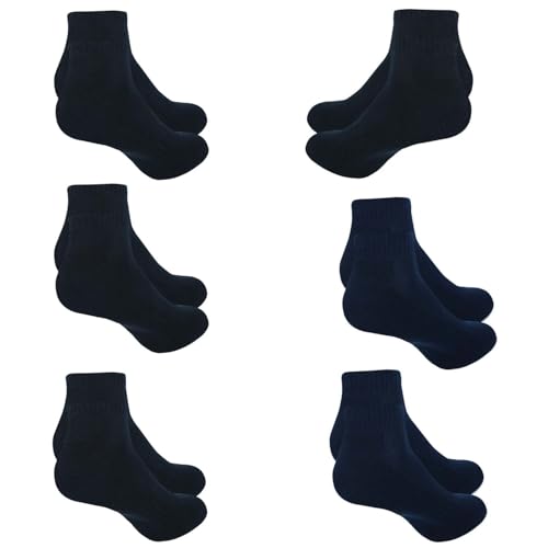 Image of Ankle Socks for Men|Sneaker Socks Breathable Socks for Loafers|Athletic Running Socks Gym Everyday Sock|6 Pairs
