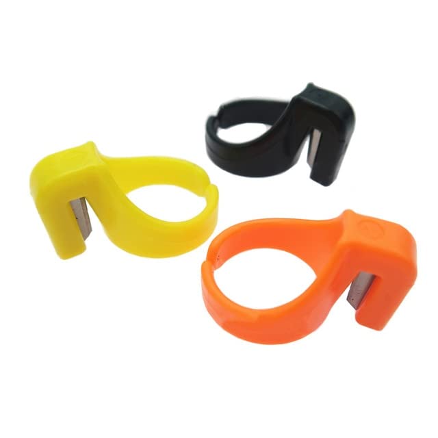 3PCS/Set Thimble Sewing Ring Thread Cutter Finger Blade Needle Craft Household Sewing Machine Accessory | | - - (Color: 3 pcs)