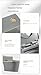 Smart Ceramics Bidet Toilet, One-Piece Dual Flush Toilet with Standard Seat Height, Luxury Gold Finish for Home/Hotel Bathroom, 680x360x830mm(720x390x630mm)