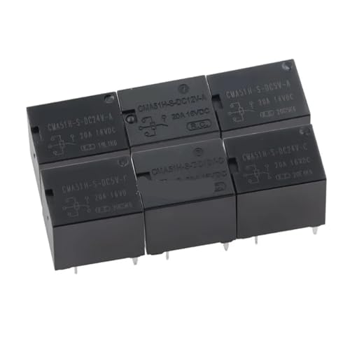 Relais CMA51H-S-DC12V-A 4 broches 20A de rechange pour circuit automobile