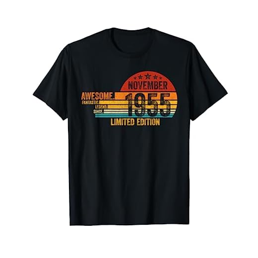 Regalo De Cumpleaños, Impresionante Desde Noviembre 1955 Camiseta