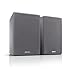 Denon SCN10 Lautsprecher, Zwei-Wege-HiFi-Lautsprecher für TV-Soundsystem, 2 x 65 W, kompatibel mit Empfängern und Verstärkern, Elegantes Design, Grau