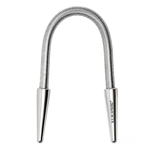 Image of R.E.M Spring Facial Hair Remover - The Original Hair Removal Spring [Design Patent]. Removes Hair from Upper Lip, Chin, Cheeks and Neck. 100% Stainless Steel